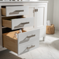 Design Element Valentino 72" Double Sink Vanity - White V01-72-WT