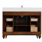 Design Element Winston 48" Single Vanity - Walnut WN-48-BR