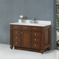 Design Element Winston 48" Single Vanity - Walnut WN-48-BR