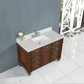 Design Element Winston 48" Single Vanity - Walnut WN-48-BR