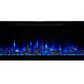 Modern Flames Spectrum Slimline 100'' Wall Mount / Recessed Linear Electric Fireplace