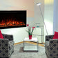 Modern Flames Spectrum Slimline 100'' Wall Mount / Recessed Linear Electric Fireplace