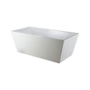 KubeBath Squadra 63 in. Free Standing Bathtub, KFST5063