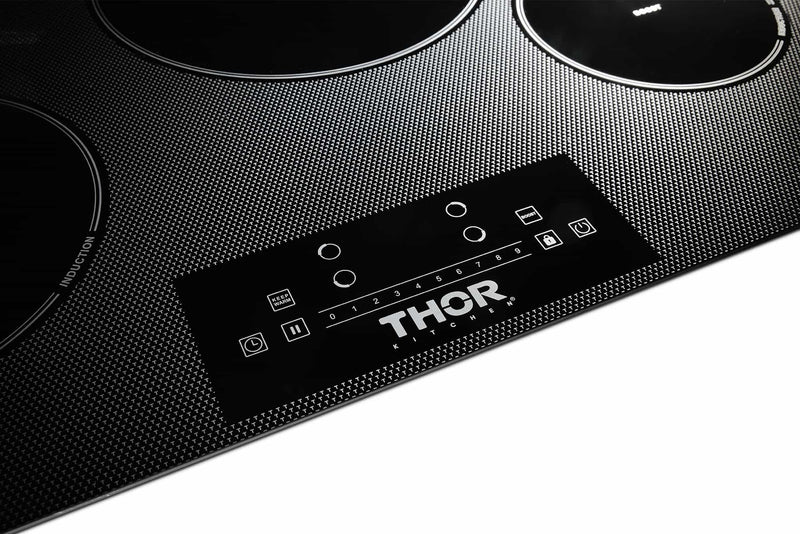 Thor Kitchen 30-Inch Built-In Induction Cooktop with 4 Elements TIH30
