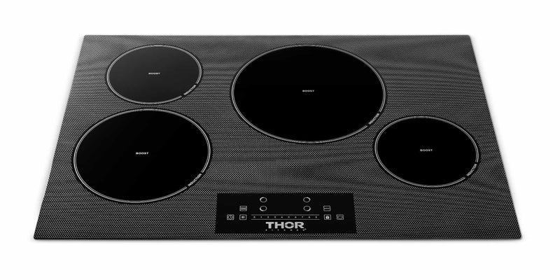 Thor Kitchen 30-Inch Built-In Induction Cooktop with 4 Elements TIH30