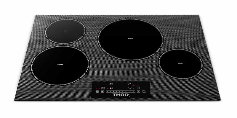Thor Kitchen 30-Inch Built-In Induction Cooktop with 4 Elements TIH30