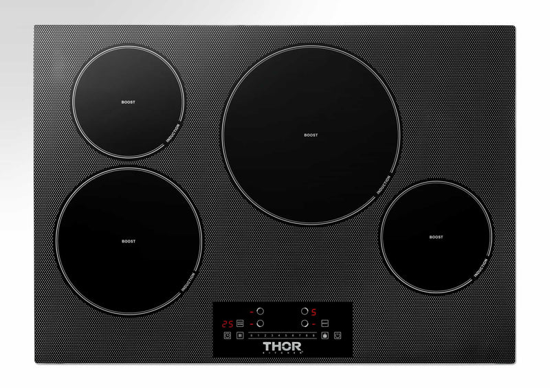 Thor Kitchen 30-Inch Built-In Induction Cooktop with 4 Elements TIH30
