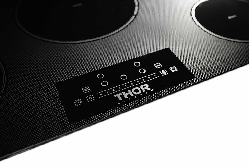 Thor Kitchen 36-Inch Built-In Induction Cooktop with 5 Elements TIH36