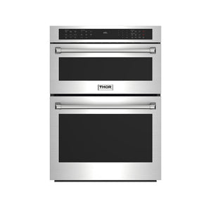 Thor Kitchen Professional 30-Inch Combination Microwave Wall Ovens - Stainless Steel