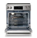 Thor Kitchen 30" Electric Range with 4.55 Cu. Ft. Self-Cleaning Oven, Air Fryer, and Tilt Panel in Stainless Steel TRE3001