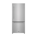 Thor Kitchen 30 Inch Bottom Freezer Refrigerator in Stainless Steel