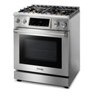 Thor Kitchen 30" Gas Range with 4.55 Cu. Ft. Self-Cleaning Oven and Tilt Panel in Stainless Steel TRG3001