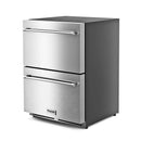 Thor Kitchen 24-Inch Indoor Outdoor Freezer Drawer in Stainless Steel TRZ24U