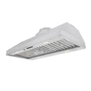 Thor Kitchen XLH48 48 Inch Liner Range Hood Right Side View in Stainless Steel