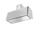 ILVE Panoramagic 48" Hood in Stainless Steel with Silver knobs - UAPM120