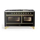 ILVE Majestic 60 Inch Dual Fuel Range UM15FD