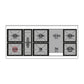 ILVE Majestic II Series 60 Inch Dual Fuel Freestanding Range Gas/Propane (UM15FDQNS3)