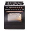 ILVE 30" Nostalgie II Single Oven Dual Fuel Range UP30NMP