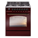 ILVE 30" Nostalgie II Single Oven Dual Fuel Range UP30NMP
