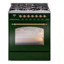 ILVE 30" Nostalgie II Single Oven Dual Fuel Range UP30NMP