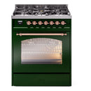 ILVE 30" Nostalgie II Single Oven Dual Fuel Range UP30NMP