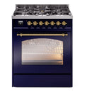 ILVE 30" Nostalgie II Single Oven Dual Fuel Range UP30NMP