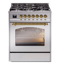 ILVE 30" Nostalgie II Single Oven Dual Fuel Range UP30NMP