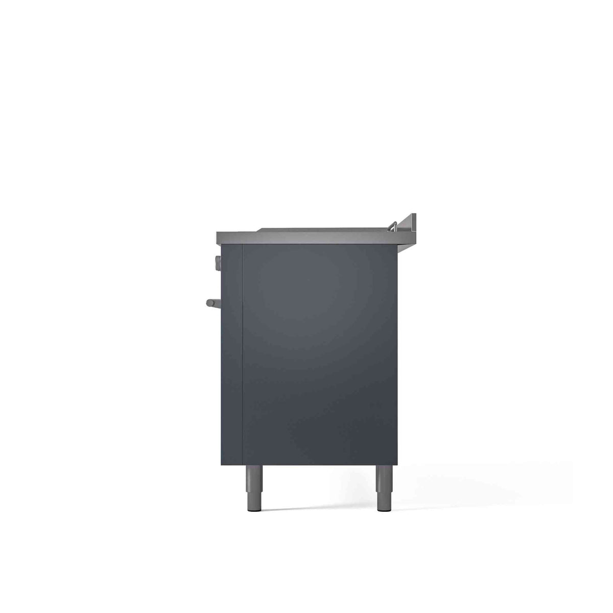 ILVE Professional Plus II 60 Inch Dual Fuel Freestanding Range in Stainless Steel with Trim - UP60FSWMP