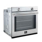 FORNO Vomero 30" 5 cu. ft. Built-In Single Electric Wall Oven in Stainless Steel, FBOEL1370-30