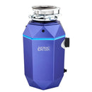 FORNO Acqua BrightDiamond 1HP Super Quiet Garbage Disposal Corded with Motion Sensor Cabinet Light & Pre-Wired Air Switch
