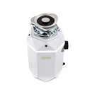 FORNO Acqua BrightDiamond 1HP Super Quiet Garbage Disposal Corded with Motion Sensor Cabinet Light & Pre-Wired Air Switch