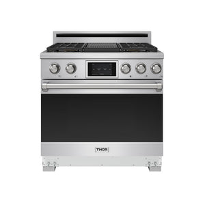 Thor Kitchen X Series 36-inch Professional Freestanding Dual Fuel Gas Range
