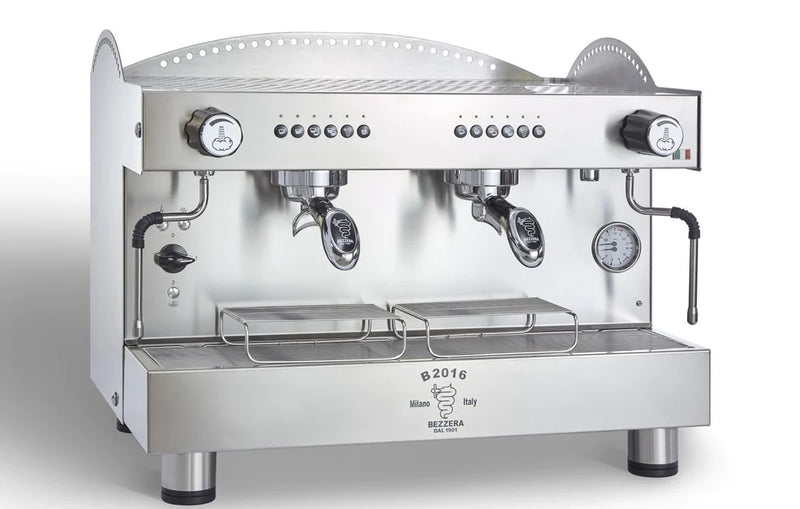 AMPTO Espresso Machine 2 Gr - Automatic. UL/NSF. 220V 