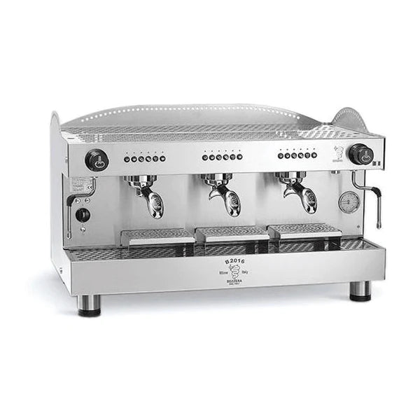 AMPTO Espresso Machine 3 Gr - Automatic. UL/NSF. 220V 
