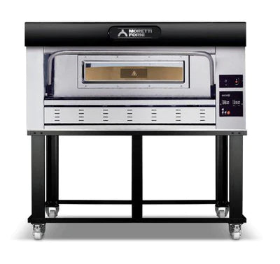 AMPTO Gas Pizza Oven P110G 44'' x 29'' x 7'' (Chamber) - 1 Deck