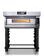 AMPTO iDeck electronic Control Electric Pizza Oven 41"W x 41"D chamber. 1 Deck