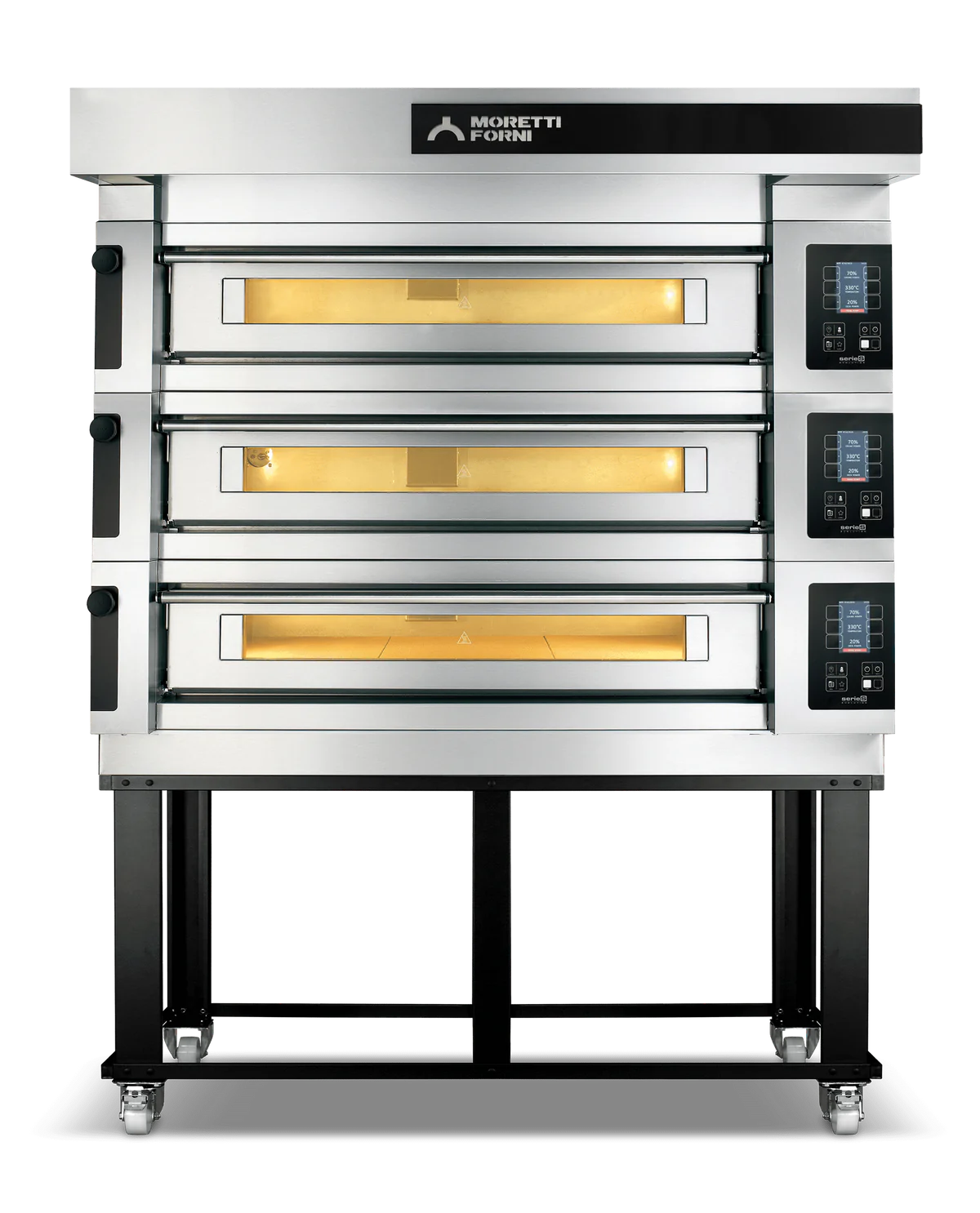 AMPTO Serie S modular Electric Pizza oven 48-3/4"x28-3/4"x6-1/4" (Chamber)
