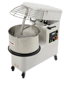 AMPTO Spiral Mixer 97 lbs dough. 66 lbs of flour. 52qts bowl. raising head and removed bowl. 220/60/3 - 2 Speeds. ETL. NSF