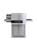 AMPTO X Electric Conveyor Pizza Oven Ventless 24'' x 16'' x 3'' Chamber 1 Deck. 16'' Width belt 