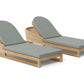 Anderson Teak 2-pc Catania Sun Lounger Set - SET-339