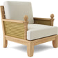 Anderson Teak 5-pc Luxe Modular Deep Seating Set - SET-55