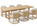 Anderson Teak 7-pc Junus Outdoor Dining Set - SET-223