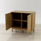 Anderson Teak Bodrum 31" Tall 2 Door Accent Cabinet - SB-3315