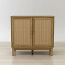 Anderson Teak Bodrum 31" Tall 2 Door Accent Cabinet - SB-3315