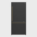 Forno Milano Espresso 31-Inch 17.2 cu. ft. Bottom Freezer Right Swing Door Refrigerator - FFFFD1785-31