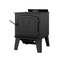 Drolet Black Stag II Wood Stove - DB03411