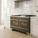 ILVE Majestic 60 Inch Dual Fuel Range UM15FD