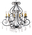 Meyda 32" Wide Gia 12 Light Chandelier- 117525