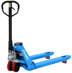 EOSLIFT Professional Grade (Scale) Manual Pallet Jack 4,400 lbs 27 in x 45 in German Seal System with Polyurethane Wheels