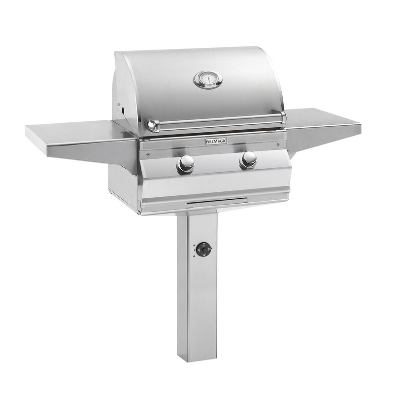 Fire Magic Multi-User CM430s Choice 24-Inch Gas Grill on Post